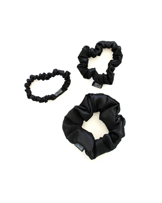 Gilly Hybrid Elastic Hair Ties (3 Sizes)