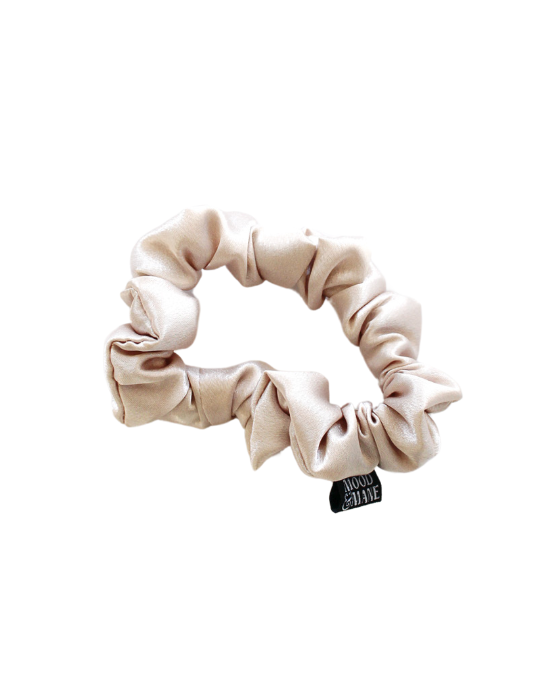 Champagne Scrunchie for Thick Hair | No Slip Hybrid Elastic | Netti