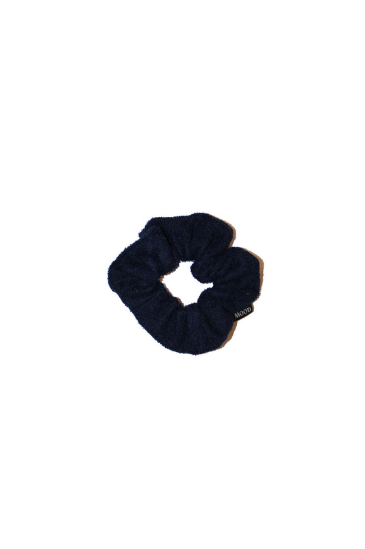 Bree Blue Bamboo Towel Scrunchie