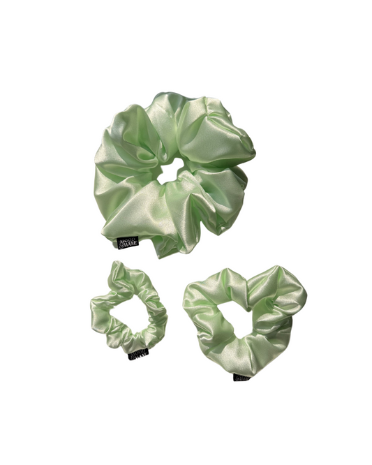 Lime Hybrid Elastic Hair Ties (3 Sizes)