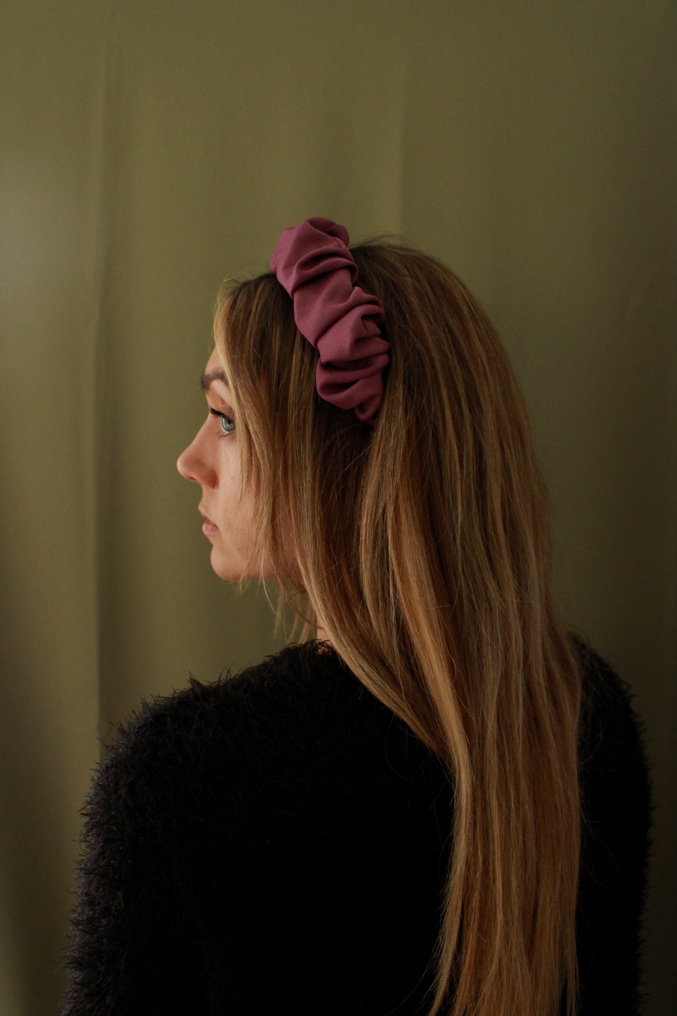 Faye Purple Raceday Headband 